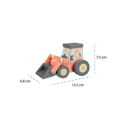 Wooden Farm Loader Tractor