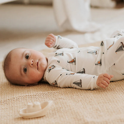 Sailboats on Ivory Sleeper