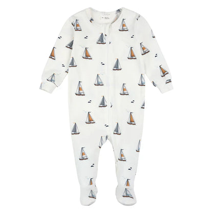 Sailboats on Ivory Sleeper