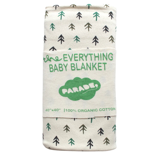 Organic Everything Baby Blanket- Trees
