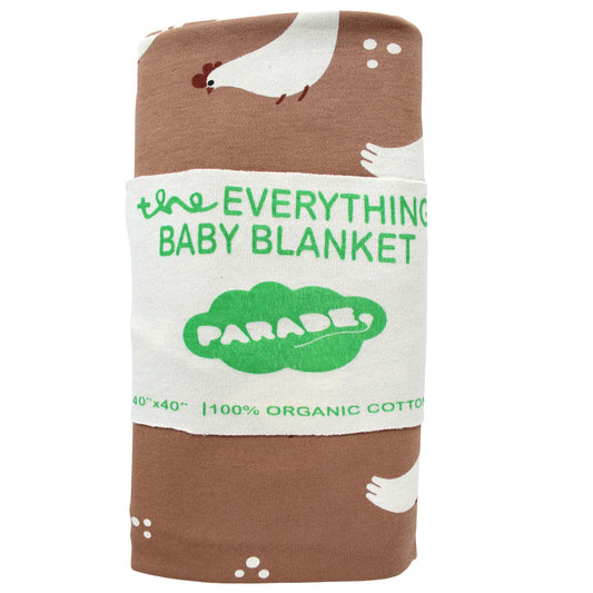 Organic Everything Baby Blanket- Chickens