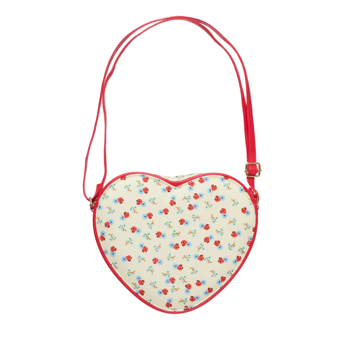 Martha Ditsy Floral Heart Bag