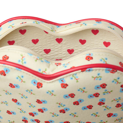Martha Ditsy Floral Heart Bag