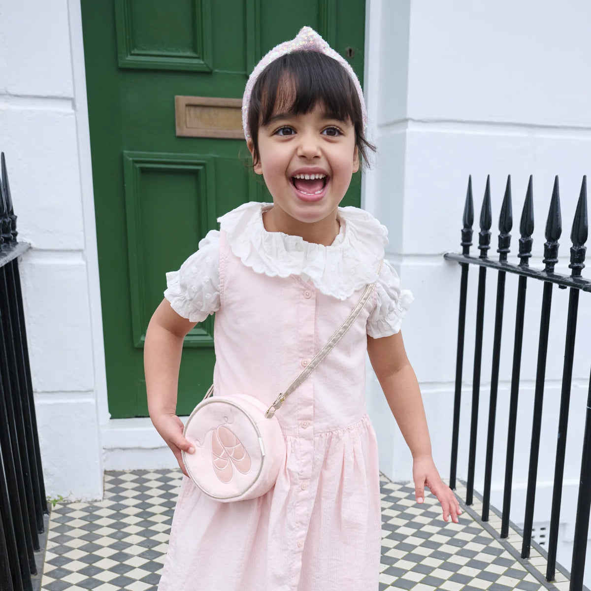 Ballet Shoes Round Bag