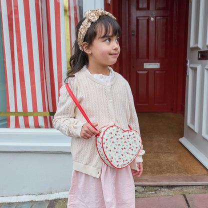 Martha Ditsy Floral Heart Bag