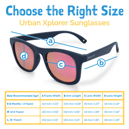 Urban Xplorer Sunglasses- Dark Navy Aurora