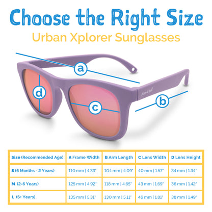 Urban Xplorer Sunglasses- Dusty Purple Aurora