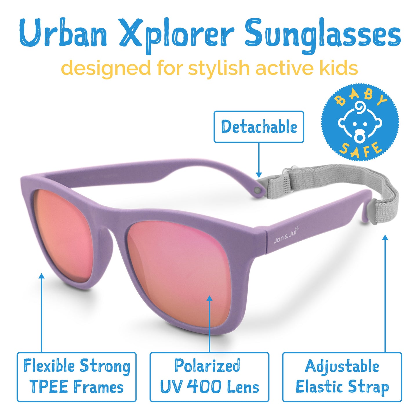 Urban Xplorer Sunglasses- Dusty Purple Aurora