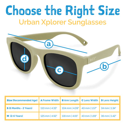 Urban Xplorer Sunglasses- Olive Khaki