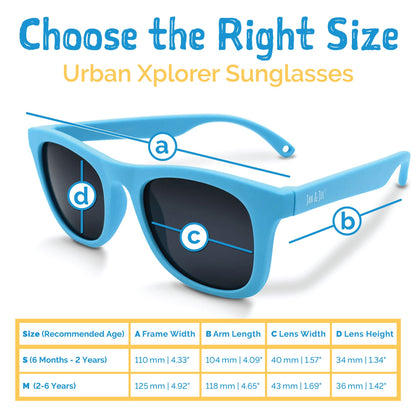 Urban Xplorer Sunglasses- Sky Blue