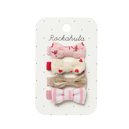 Cutesy Mini Bow Clip Set