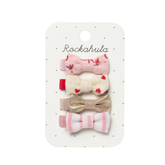 Cutesy Mini Bow Clip Set