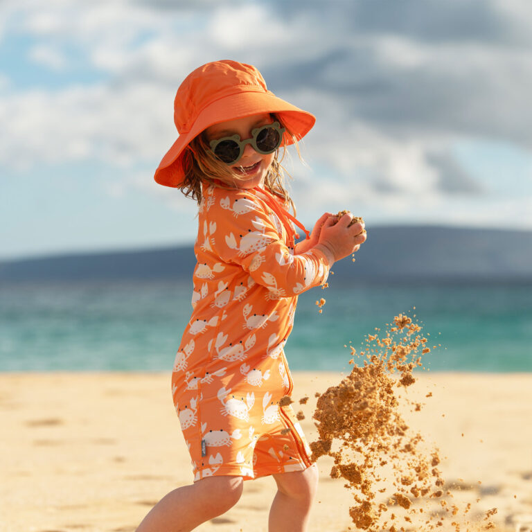 Aqua-Dry Bucket Hat- Bright Orange