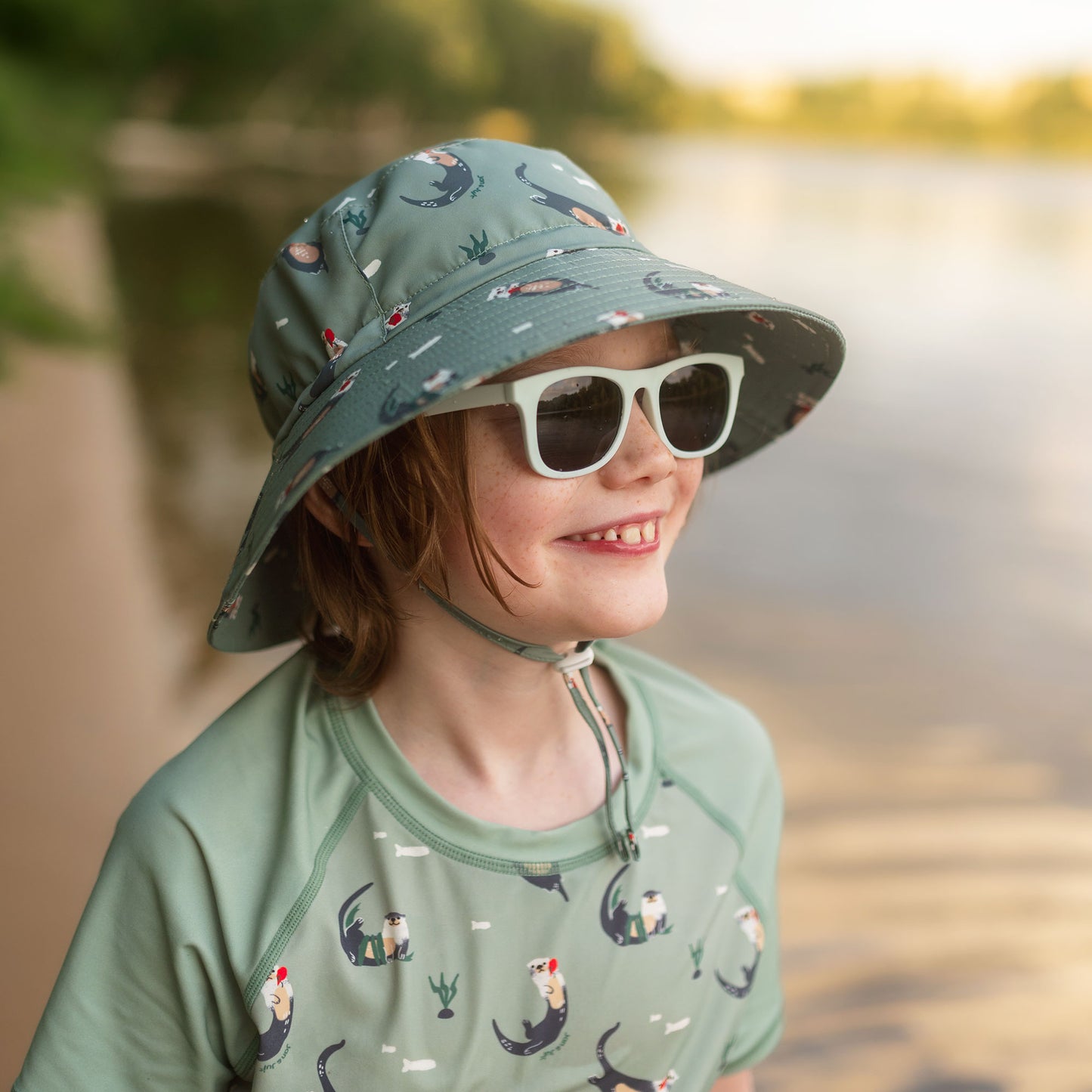 Aqua-Dry Bucket Hat- Otter