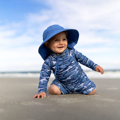 Aqua-Dry Adventure Hat- Blue