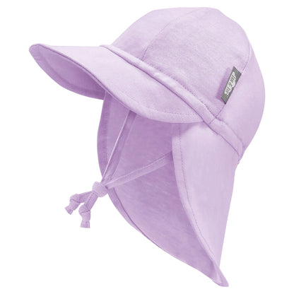 Sun Soft Cotton Baby Cap- Lavender