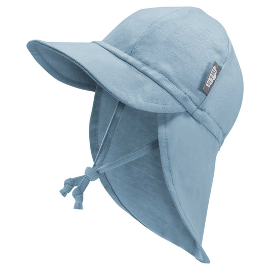 Sun Soft Cotton Baby Cap- Stormy Blue