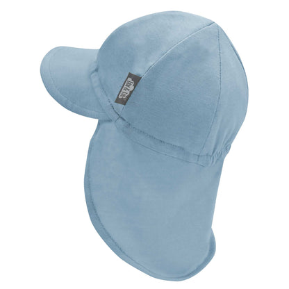 Sun Soft Cotton Baby Cap- Stormy Blue