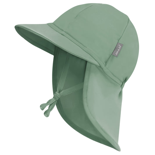 Sun Soft UV Baby Cap- Sage Green