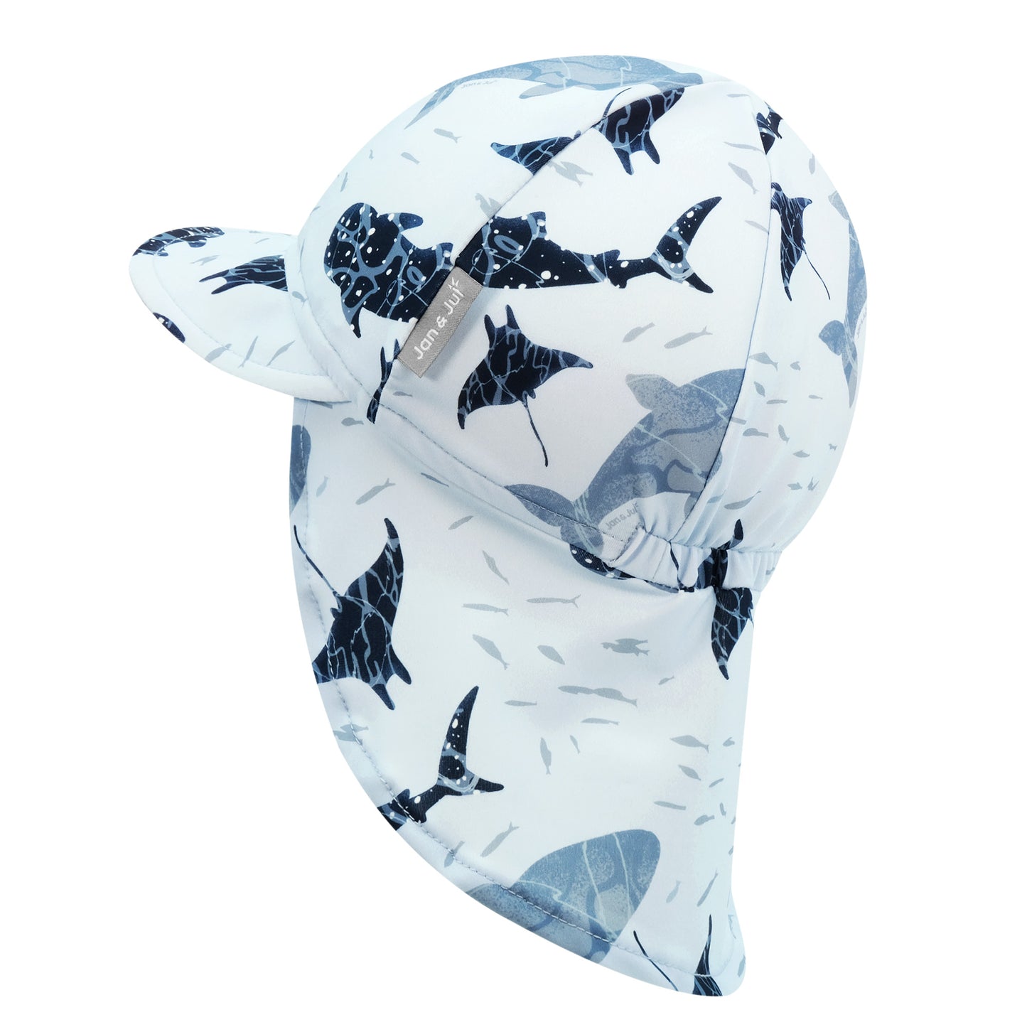 Sun Soft UV Baby Cap- Whale Play