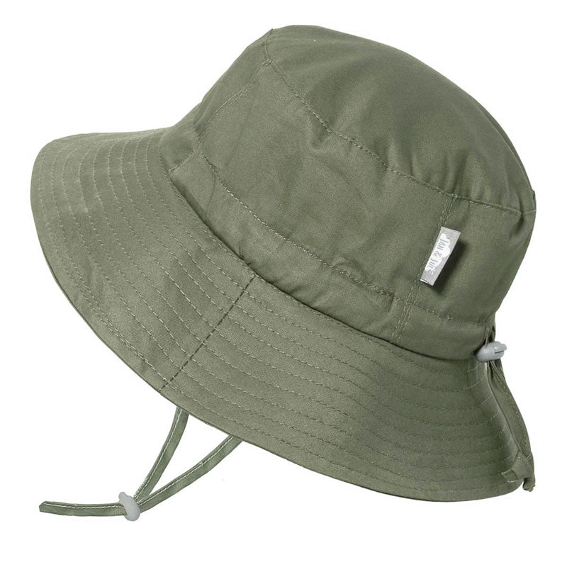 Cotton Bucket Hat- Army Green