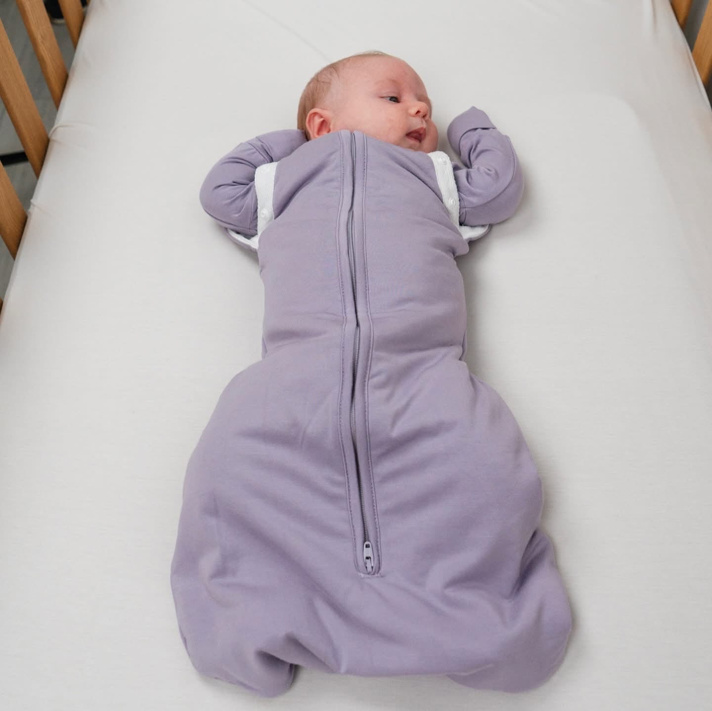 1.0 TOG Convertible Swaddle Sack- Periwinkle