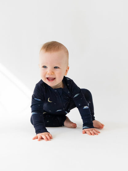 Bamboo Footless Zipper Sleeper- Sweet Dreams