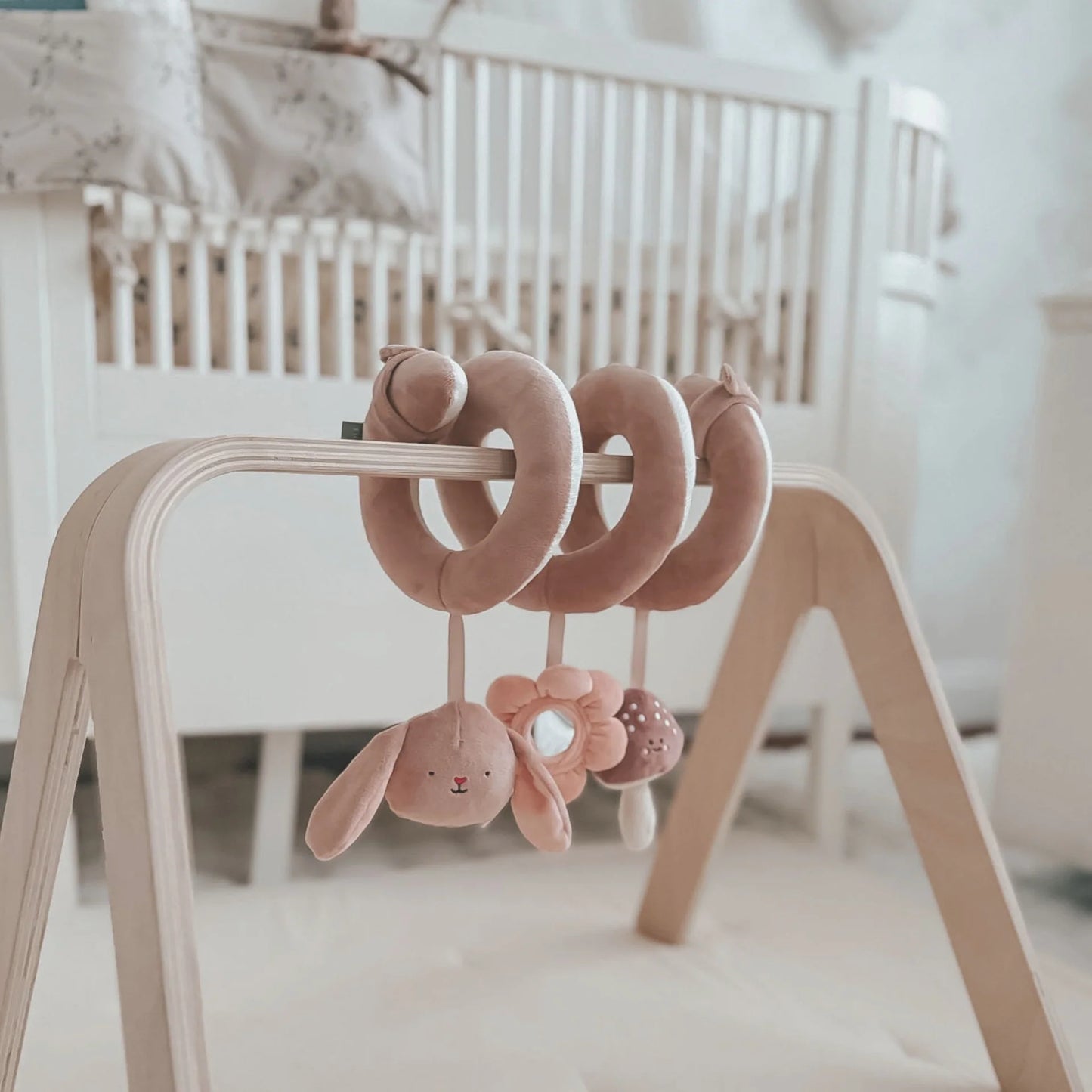 Plush Spiral Activity Toy- Pip the Rabbit