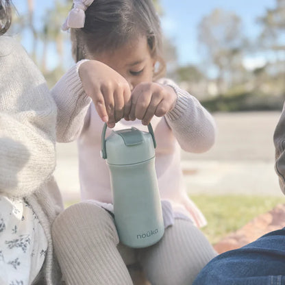 12oz. Stainless Steel Drinking Bottle- Blush