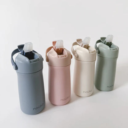 12oz. Stainless Steel Drinking Bottle- Moss