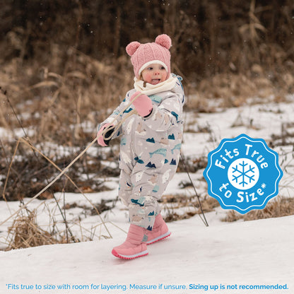 Toasty-Dry 1pc. Baby Snowsuit- Polar Pals