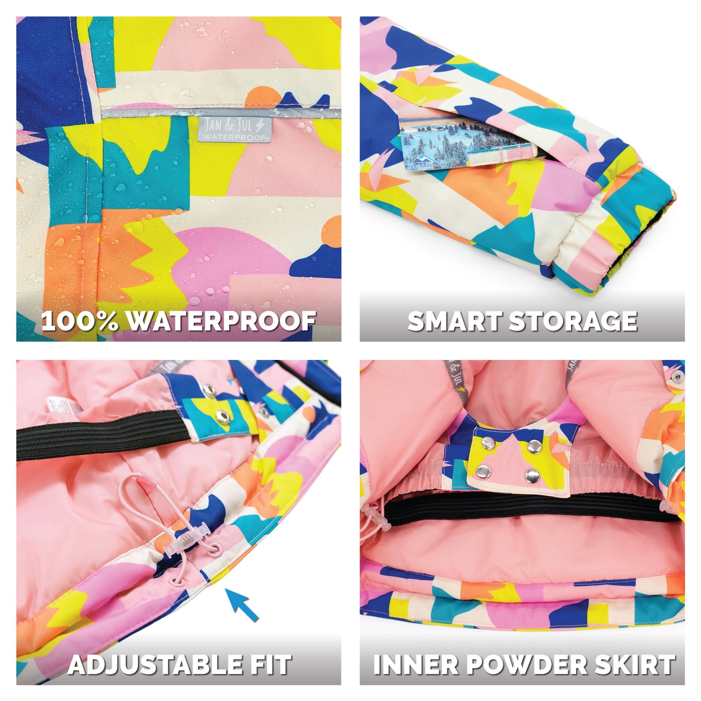 Kids Ski Jacket- Winter Sun