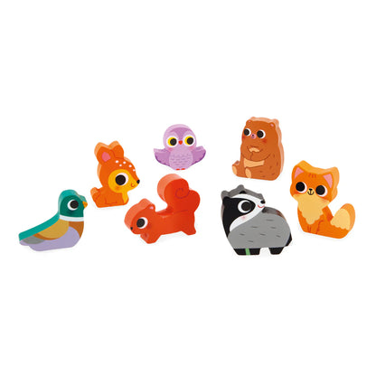 Wooden Chunky Puzzle- Forest