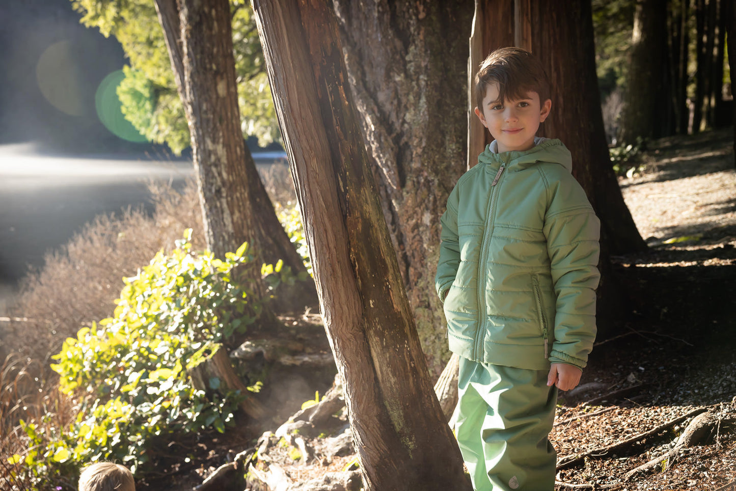 SplashMagic Hydracloud Puffer Jacket- Forest Moss/Happy Earth