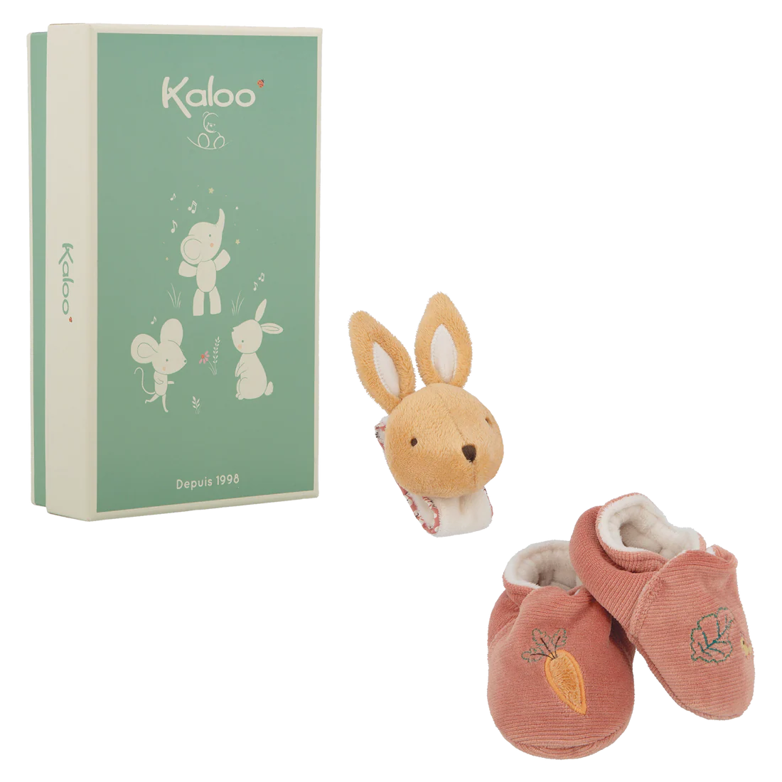 Rabbit Bell Bracelet & Slipper Gift Set