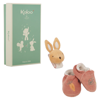Rabbit Bell Bracelet & Slipper Gift Set