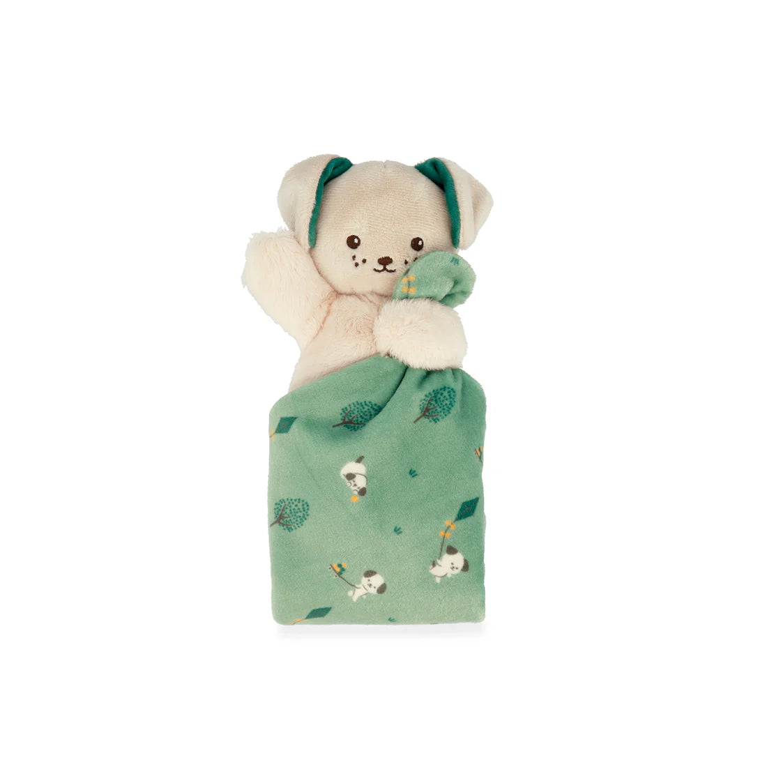 Doudou Green Dog Lovey