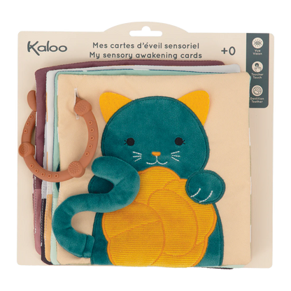 Kitten Sensory Fabric Cards