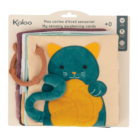 Kitten Sensory Fabric Cards
