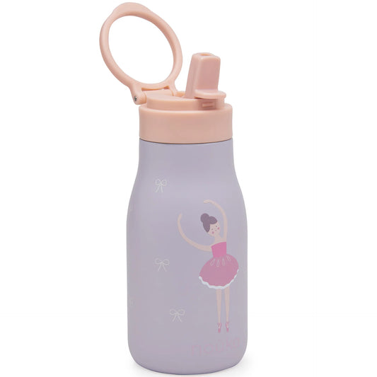 Stainless Steel 10oz. Drinking Bottle- Fleur The Ballerina