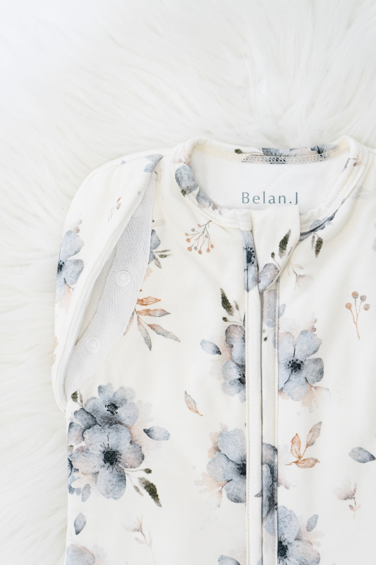 1.0 TOG Convertible Swaddle Sack- Frosty Floral