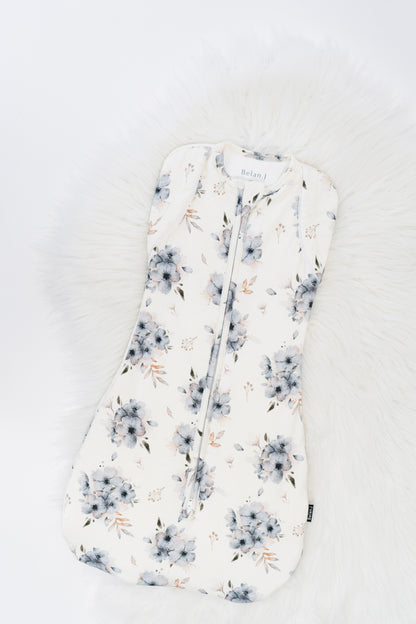 1.0 TOG Convertible Swaddle Sack- Frosty Floral