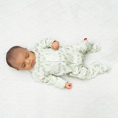Magnetic Organic Cotton Footie- Base Camp Buddies