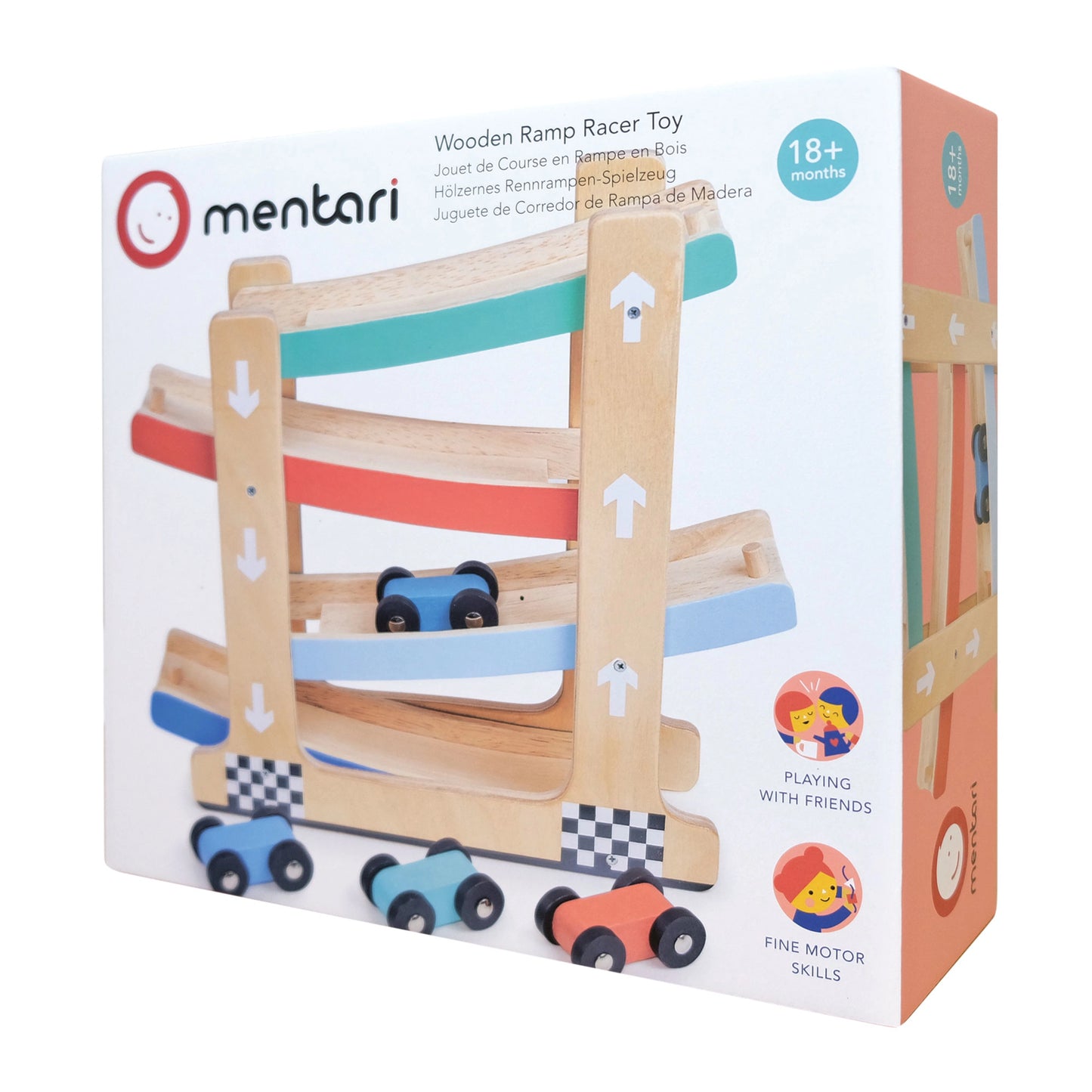 Wooden Ramp Racer Toy