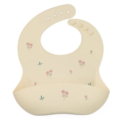 Silicone Bib- Meadow