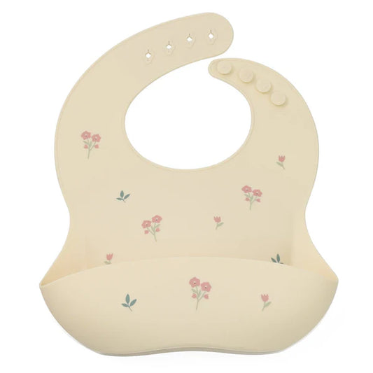 Silicone Bib- Meadow