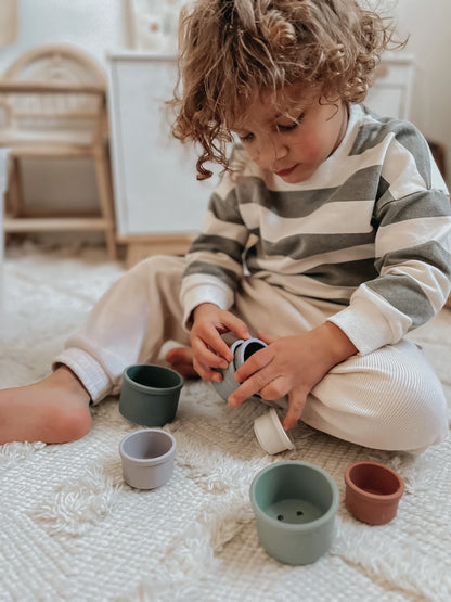 Silicone Stacking Cups