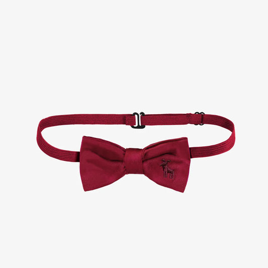 Red Twill Bow Tie
