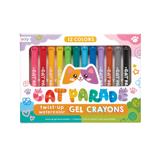 Cat Parade Watercolour Gel Crayons