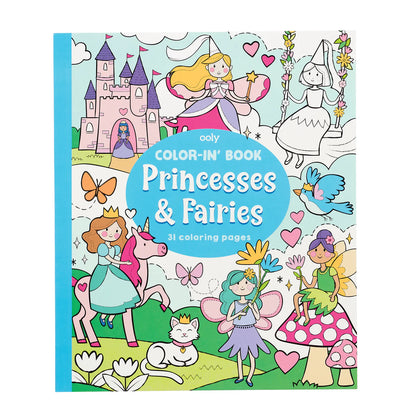 Princesses and Fairies Colouring Book